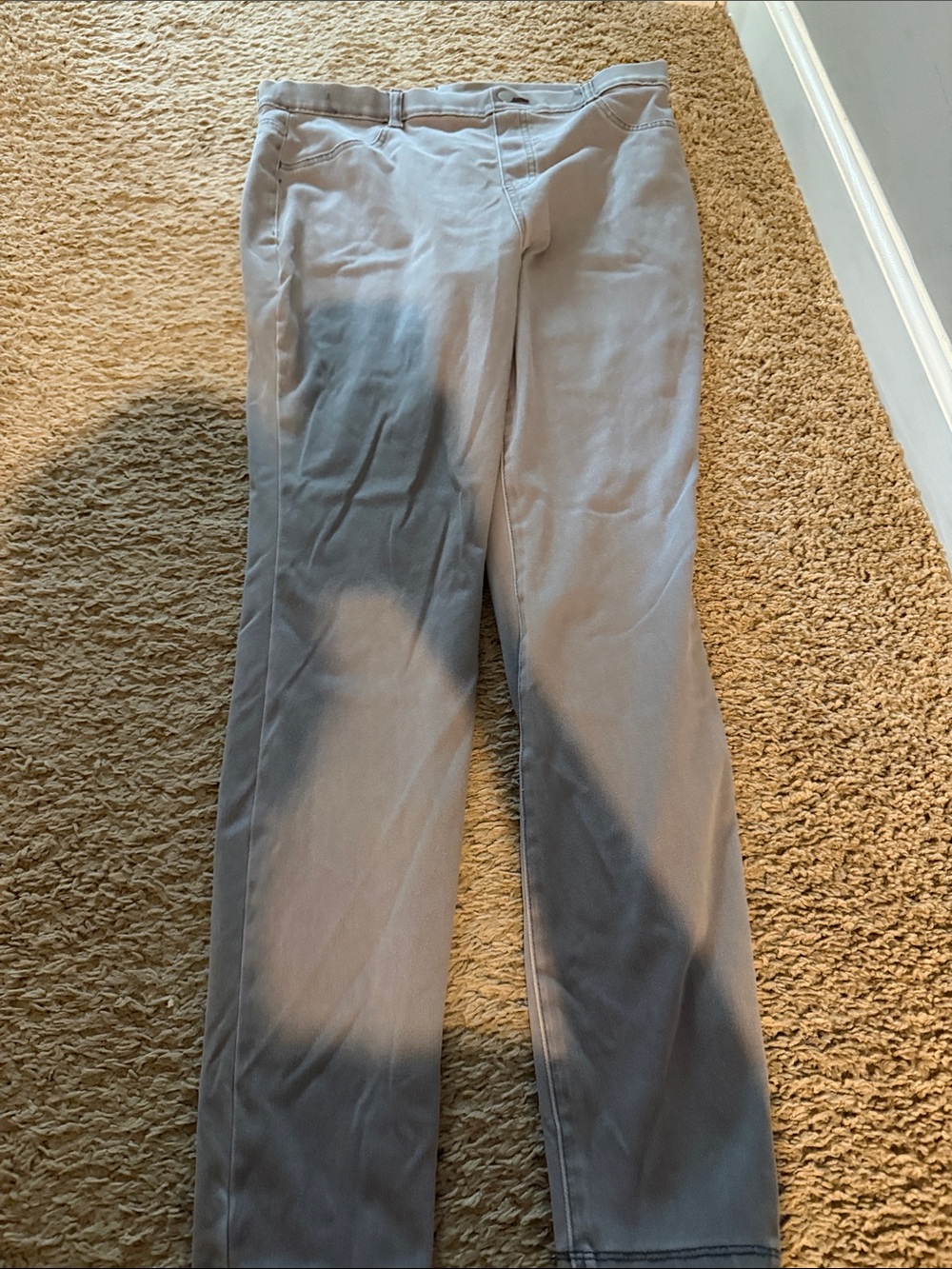 Time and Tru Light Gray Women's jeggings